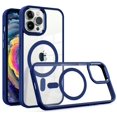 thumbnail image 1 of [PST] Étui pour iPhone 15 Pro Max, Étui Arrière Hybride Rigide Transparente en PC avec MagSafe Magnétique Compatible, 1 of 5