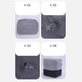 thumbnail image 3 of Coussin Repose-Pieds de Voyage, Coussin Durable Gonflable Jambe Pied Gris Foncé, 3 of 8