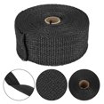 thumbnail image 2 of Unique Bargains Black Universal Fiberglass Motorcycle Exhaust Heat Wrap Kit, 2 of 7