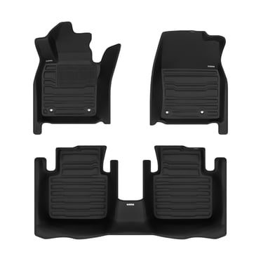 TuxMat - pour Mazda CX-50 2023-2027 Modèles - Tapis de Voiture Personnalisés - Couverture Maximale, Toutes Saisons, Mesurés au Laser - Cet Ensemble Complet Comprend les 1re et 2e Rangées