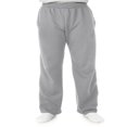 thumbnail image 2 of Men‘s and Big Men‘s Fleece Open Bottom Sweatpants  2 Pack, 2 of 5