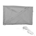 thumbnail image 1 of Shade Sail UV Protection 3x3x3meters Outdoor Trilateral Shape Polyester Shade Sail for Garden Swimming Pool, 1 of 14