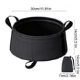 thumbnail image 2 of Wzzjkit Travel Outdoor Gear Portable Foldable Basin Foot Wash Basin Face Wash Basin Foldable Portable Basin, 2 of 6