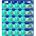 thumbnail image 1 of Murata 329 SR731SW Battery 1.55V Silver Oxide Watch Button Cell (20 Batteries), 1 of 5