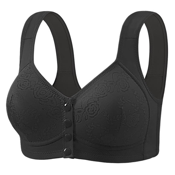 Womens Casual Bra Underwear - Adjustable Straps, Breathable Nylon, No Steel Ring - BC Cup, 36-44 Sizes