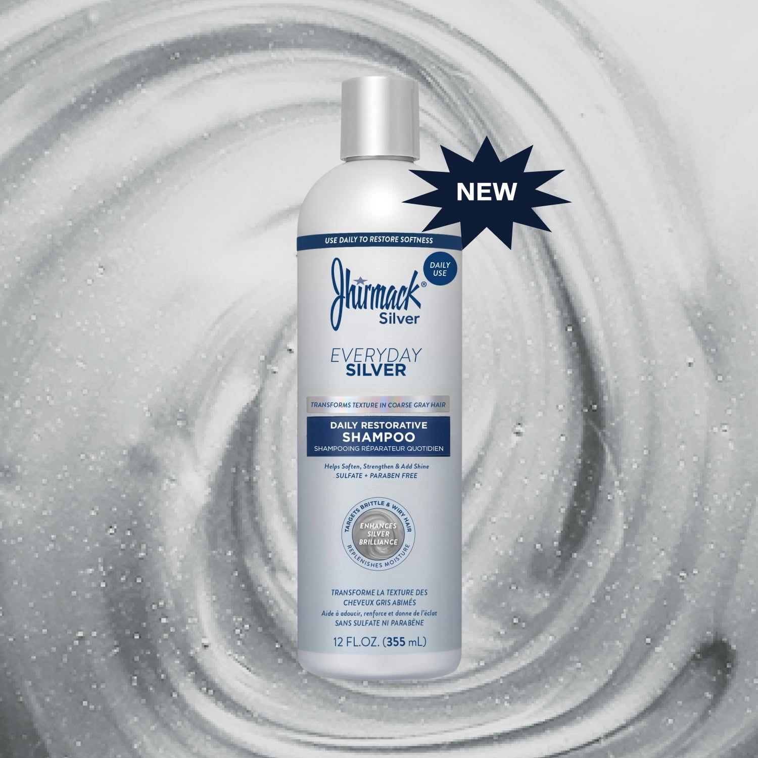 Jhirmack Silver, Everyday Silver Daily Restorative Shampoo