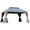 Gris, variante sur Outsunny Pavillon de Terrasse 13 Pieds x 10 Pieds, Abri de Jardin Extérieur à Double Toit avec Moustiquaire et Rideaux, Cadre en Aluminium Robuste, Gris Foncé