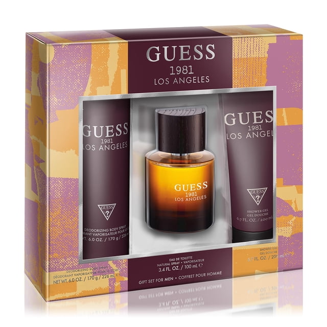 Parfum GUESS 1981 Los Angeles Eau de Toilette 100 ml 3 Pcs