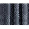 thumbnail image 3 of Eclipse Zana Trellis 63" Blackout Rod Pocket Window Panel, 3 of 3