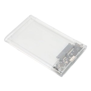Pièce jointe du disque dur,2.5in Transparent HDD Pièce jointe HHD Pièce jointe Disque dur externe Pièce jointe Design de classe mondiale