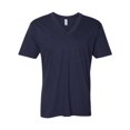 thumbnail image 1 of American Apparel Fine Jersey V-Neck Tee, S, Navy, 1 of 3