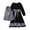 H_Red, variant on Bwiyojiz Fashion Sizes 90-130 Long Sleeve Round-Neck Mid-Calf Dress Cotton Christmas Baby Girl Striped Long-sleeved Colorful Pompom Mesh Dress, 2 Years, Gifts for Family, Green