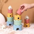 thumbnail image 2 of Un Jouet Tour Empilable pour Château pour Bébés, Motricité Fine et Coordination Oeil-Main, 2 of 5