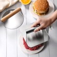 thumbnail image 1 of MesaSe Meat Press Professional Non-stick Heavy Duty /Square Handheld Stainless Steel Burger Press Kitchen Tool, 1 of 8