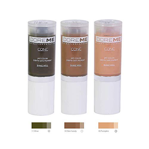 Doreme Permanent Makeup, Microblading Pigment Sets (Concentrate Correction Set)
