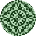 thumbnail image 1 of Ahgly Company Machine Washable Indoor Round Transitional Light Green Area Rugs, 3' Round, 1 of 7