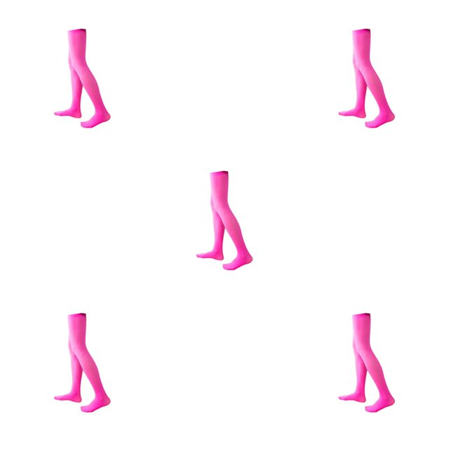 QualitChoice 1 Paire 52 cm Chaussettes Jusqu'aux Genoux pour Femmes JK Personnalité Antidérapantes Style Preppy Longues Chaussettes Cuisses Hautes Bas Fête Cosplay Rose Rouge 5Ensemble