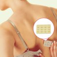 thumbnail image 4 of Maoww Extension Strap Bra Extenders Buckle 4 Hook Breathable Practical Accessories Adjustable Replacement 3 Rows Underwear light yellow, 4 of 5