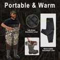 thumbnail image 3 of 8 Fans Breathable Hunting Waders,1000G Insulation Boots with Removable Insulated Liner for Duck Hunting, 3 of 5