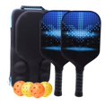 thumbnail image 2 of Premium s Racquets for Outdoor and Indoor Lightweight Carbon Fiber Pickleball Rackets for Beginners Advanced Style C, 2 of 10