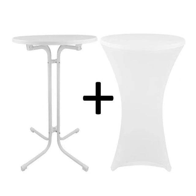 maskred Stain-resistant Stretch Round Tablecloth Easy Care And Environmentally Friendly purple 1Set