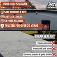 thumbnail image 4 of Flexible Waterproof Sealant - Black, 946 ml, 4 of 6