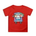 thumbnail image 1 of TZEWGL Tees For Child Cartoon Printed Round Neck Short Petal Sleeved Clothing For Infnants size 10-11T, 1 of 4