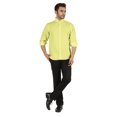 thumbnail image 2 of Bestman Formal Front Button Placket Solid Shirts For Mens Long Sleeve Regular Fit Shirt, 2 of 7