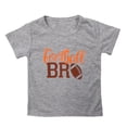 thumbnail image 1 of Toddler Boys Summer Tops Tees Short Sleeve Rugby Football Letter Prints T Shirt Fans Gift Daily Spring Shirts For Kid 2-3T, 1 of 4