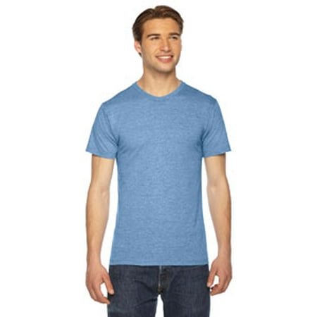 American Apparel Unisex Triblend Short-Sleeve Track T-Shirt
