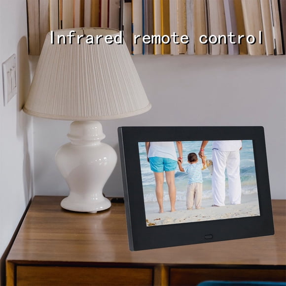 Chmadoxn Picture Video Playback Electronic Photo Album, 7 Inch Digital Electronic Photo Frame, And Family, LCD Digital Photo Frame Black Digital Frames