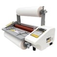 thumbnail image 4 of A2 High Speed Hot Cold Roll Laminator Singe Double Sides Thermal Laminating Machine Speed Temperature Adjustable, 4 of 12