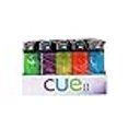 thumbnail image 3 of CUE II Briquets Classiques, Couleurs Assorties, Format Régulier, Longue Durée, Plateau de 50, 3 of 4
