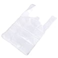 thumbnail image 1 of TIELUTT 100pcs 20x30cm White Food Grade Bag with Handle Food Packaging Bag Pasta Storage Food Storage Container Potato Chip Storage Containers for Pantry Snack Container Take Out Containers Disposabl, 1 of 6