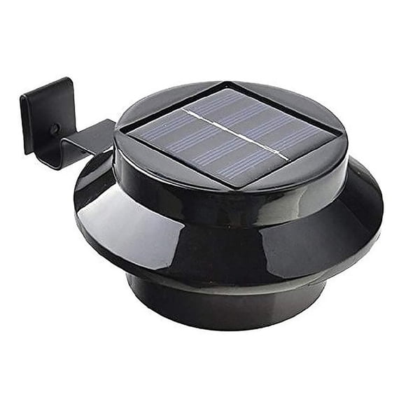 Gouttières Solaires Blanc Chaud pour l'Extérieur, Décoratives, Étanches, Lampe de Cour à 12 DEL pour Éclairer Clôture, Rambarde, Mur Extérieur, Terrasse, Jardin, Sentier, Cour Arrière, Allée, Patio, Installation Sans Perçage