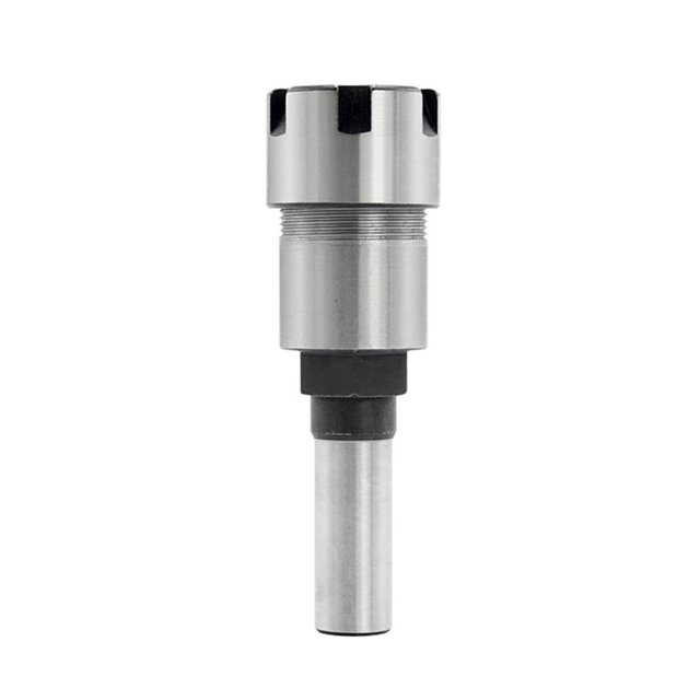Yeacher Spring Steel 1/2 Inch Shank Router Bit Extension Rod Milling Cutter Extender Collet Holder Adapter with ER20-13 13mm Collet Chuck