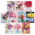 thumbnail image 1 of Current Floral Bouquets Birthday Greeting Card Value Pack - Set of 20, Large 5" x 7", 1 of 6