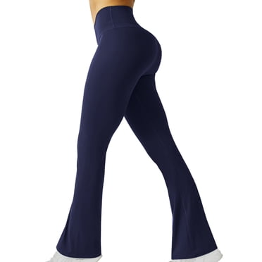 Cameland Leggings de Yoga Extensibles pour Femmes, Entraînement Physique, Course, Sports, Pantalon Actif Pleine Longueur, Taille Haute, Ajusté, Petit, Évasé