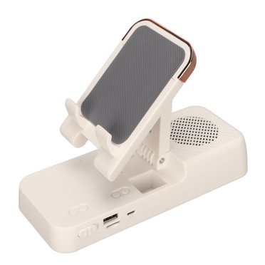 Support de Téléphone Hd, Haut-Parleur Antidérapant, Support Stéréo Hd pour Cellulaire, Haut-Parleur Sans Fil pour Tablettes