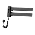 thumbnail image 2 of veasfak Electric Heated Towel Rack Wall Mounted Warming Rack for Shower Bathroom SPA gray, 2 of 9