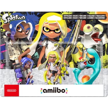 Octoling & Inkling & Smallfry Nintendo Amiibo Triple 3-Pack - Splatoon 3 Series