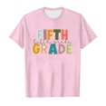thumbnail image 4 of FhsagQ Hauts Chemises Filles Taille 10-12 Noir Mode Enfants Rentrée des Classes Imprimé Col Rond Manches Courtes T-Shirt Décontracté Haut (12) Chemises de Noël Filles Taille 7-8 4-5 Ans, 4 of 4