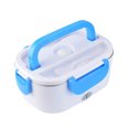 thumbnail image 2 of Electric Heating Lunch Box Household Stainless Steel Insulated Lunch Box, Electric Lunch Box for Office Workers Stainless Steel Lunch Box Lunch Box Stainless Steel Car Electric Lunch Box, 2 of 2