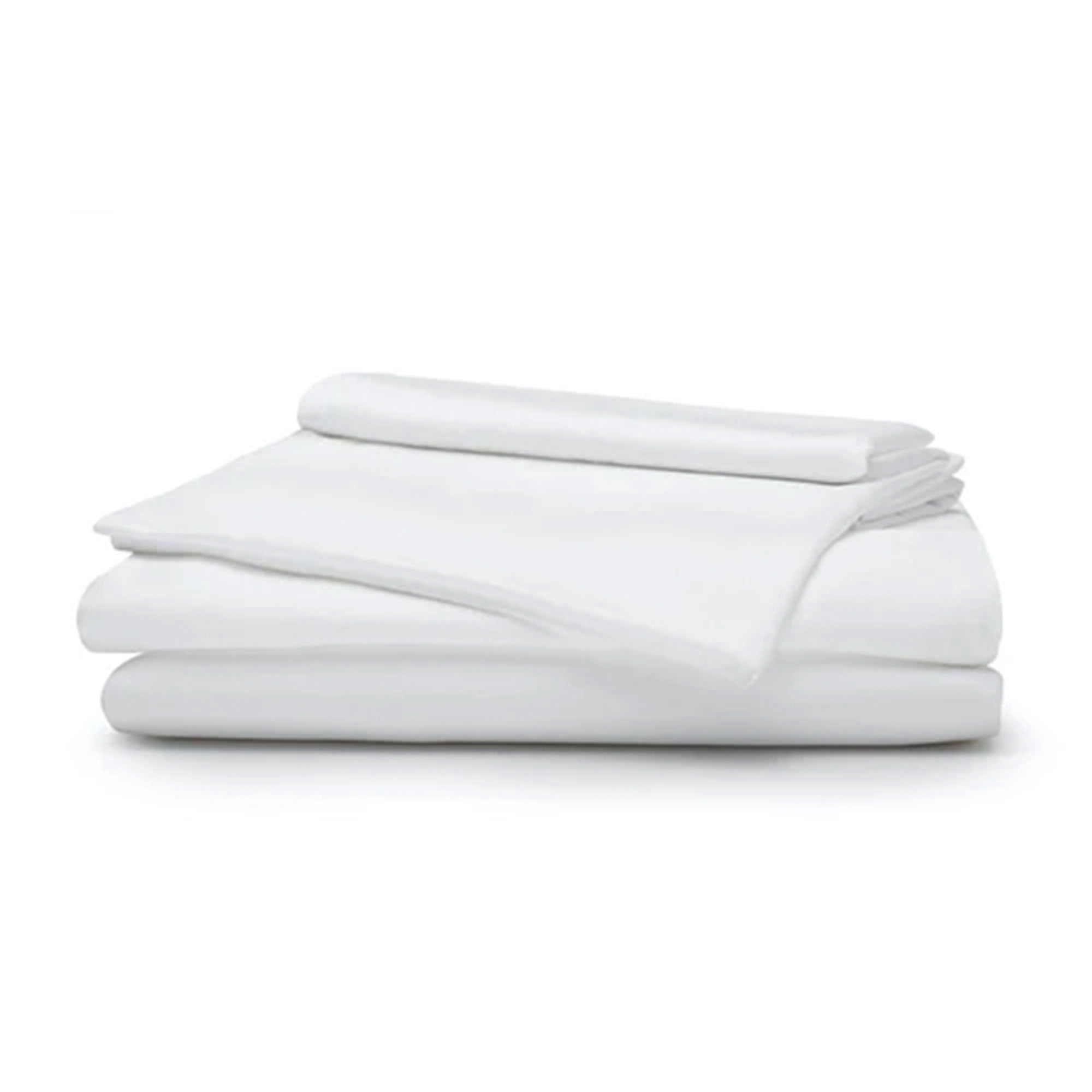 Sleepgram Viscose from Bamboo King Bed Sheets w/2 Pillowcases, White