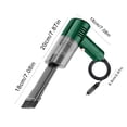 thumbnail image 3 of PRETXORVE Handheld Vacuum with Washable Filter Powerful Suction Small Car Vacuum Cleaner Mini Dusts Buster 120W High Power Cleaning for Car, 3 of 8