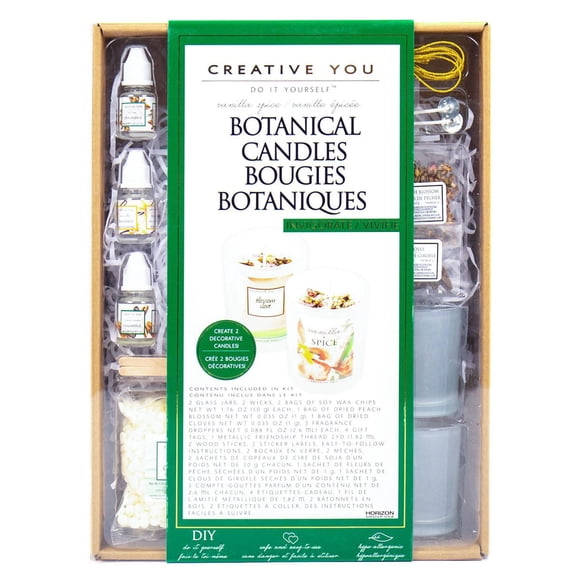 Creative You Bougies Botaniques Vanille Épicée