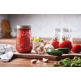 thumbnail image 3 of Ball Flute Mason Jars, 473 mL Pint-Size (16 oz), 4 Pack, 3 of 8