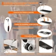 thumbnail image 2 of Gymax 3HP Walking Running Jogging Exercise Machine APP Control Folding Treadmill Silver, 2 of 9