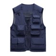 thumbnail image 1 of Birdeem Mens Work Clothes Jacket Solid Color Stand Collar Multiple Pockets Outdoor Sports Photography Leisure Coat, 1 of 8