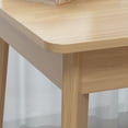 thumbnail image 3 of Home Office Desk Computer Desk, Writing Table with Drawers Study Workstation, Walnut, 39.4"*21.7", 3 of 7